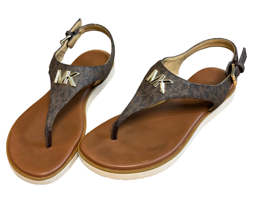 Michael Kors  Jilly Flat Sandal SANDAŁY Japonki damskie 38