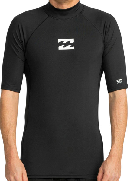 Billabong Męska koszulka Z Lycry Z Krótkim Rękawem Waves All Day UV50 L