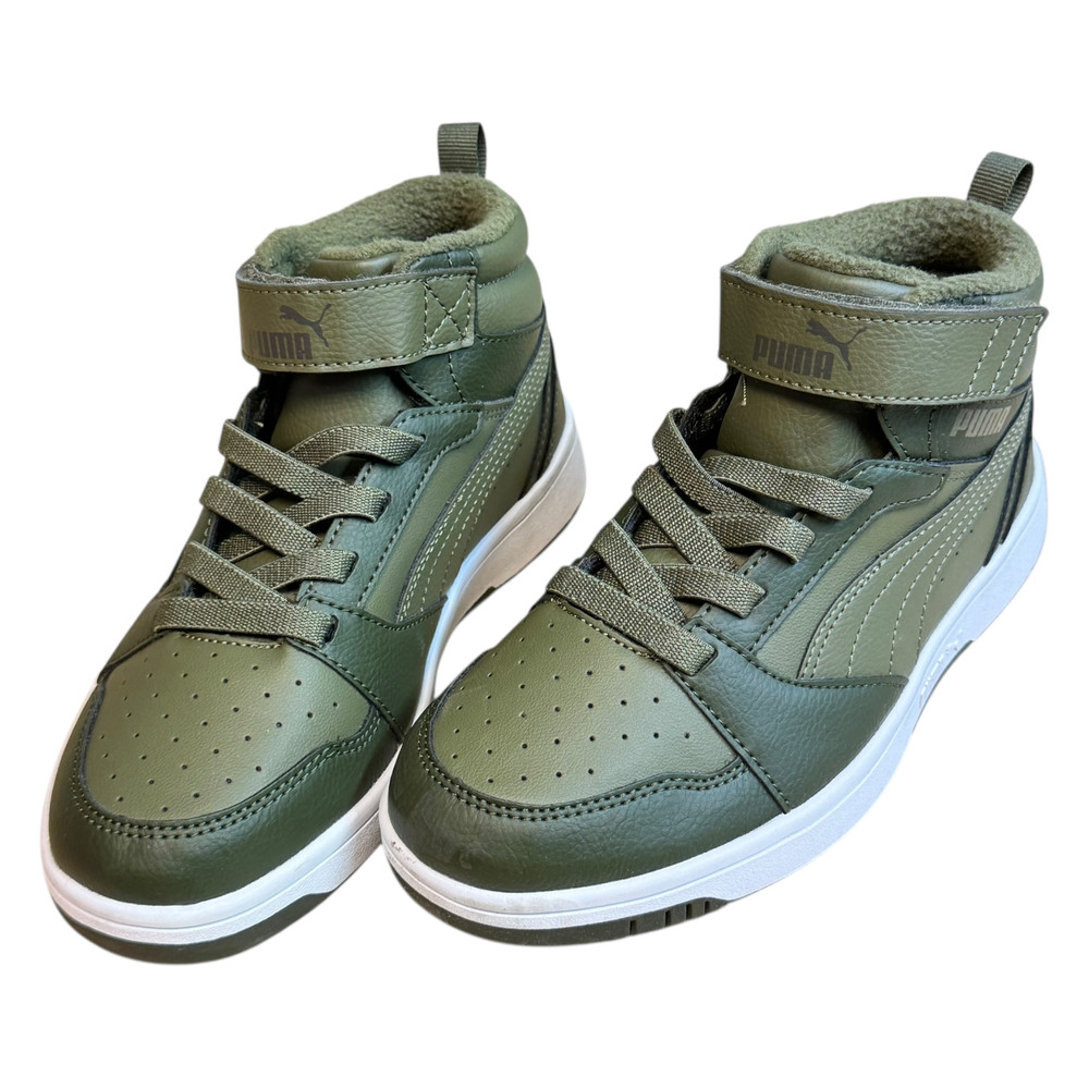 Puma Rebound V6 Mid BUTY SPORTOWE wysokie dziecięce 34/33