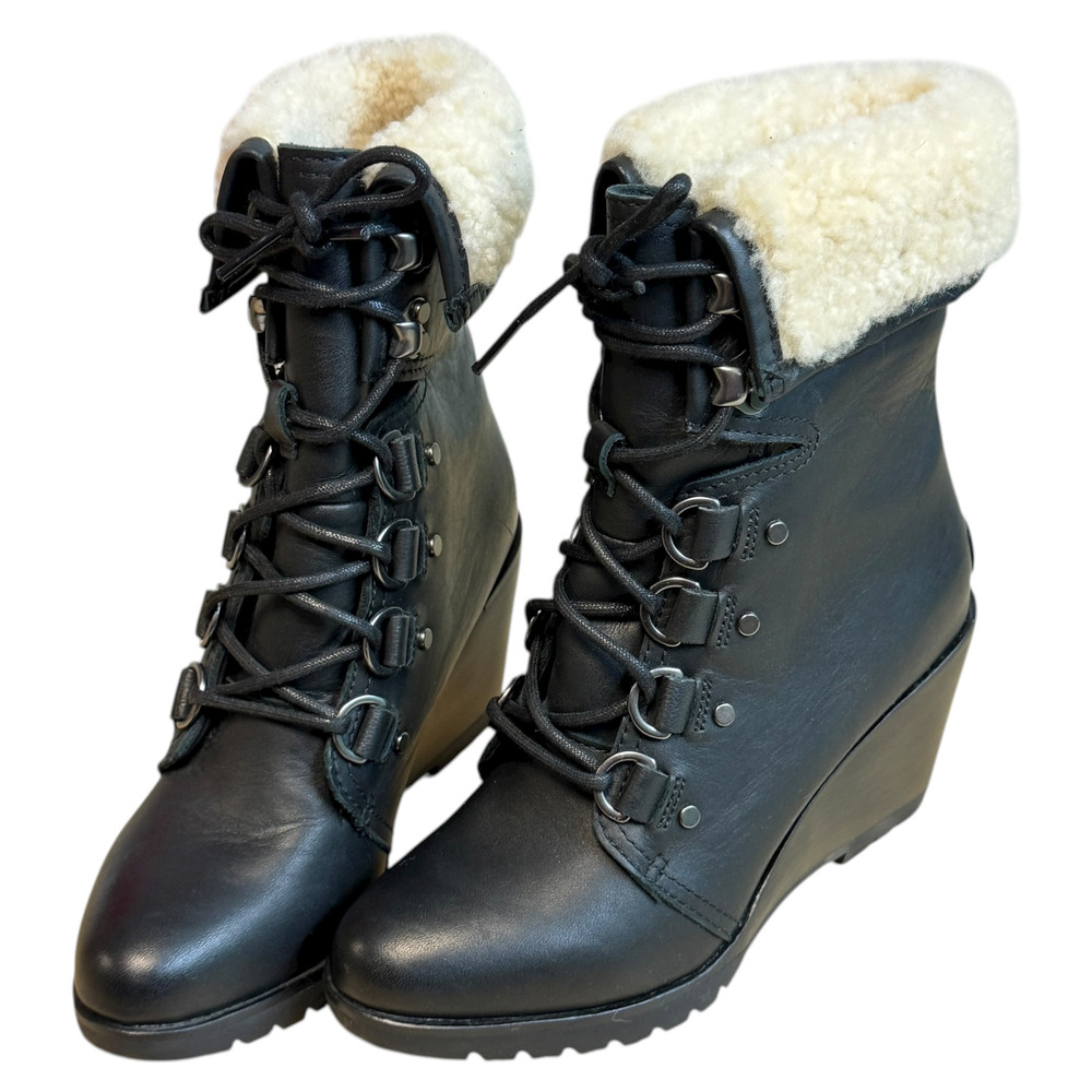 Sorel After Hours Lace Shearling BOTKI damskie 38