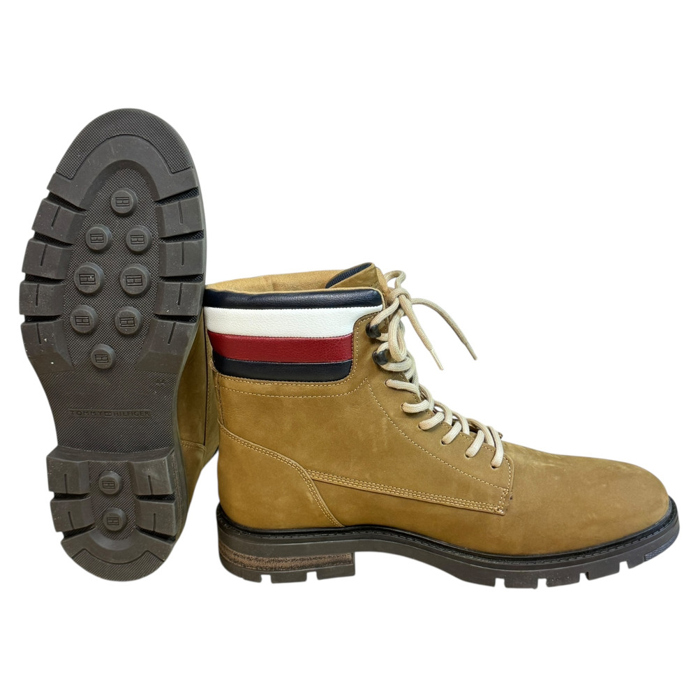 Tommy Hilfiger Corporate Hilfiger Nubuck Boot BOTKI męskie 45/44