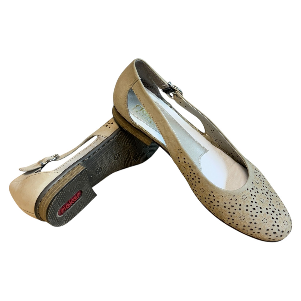 Rieker BALERINKI damskie 38