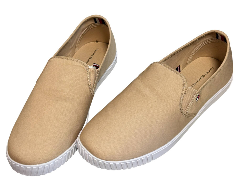 Tommy Hilfiger Canvas Slip-On TRAMPKI wsuwane damskie 39