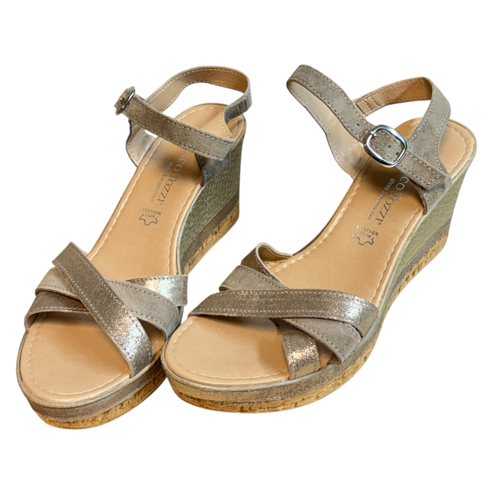 Marco Tozzi SANDAŁY espadryle damskie 38