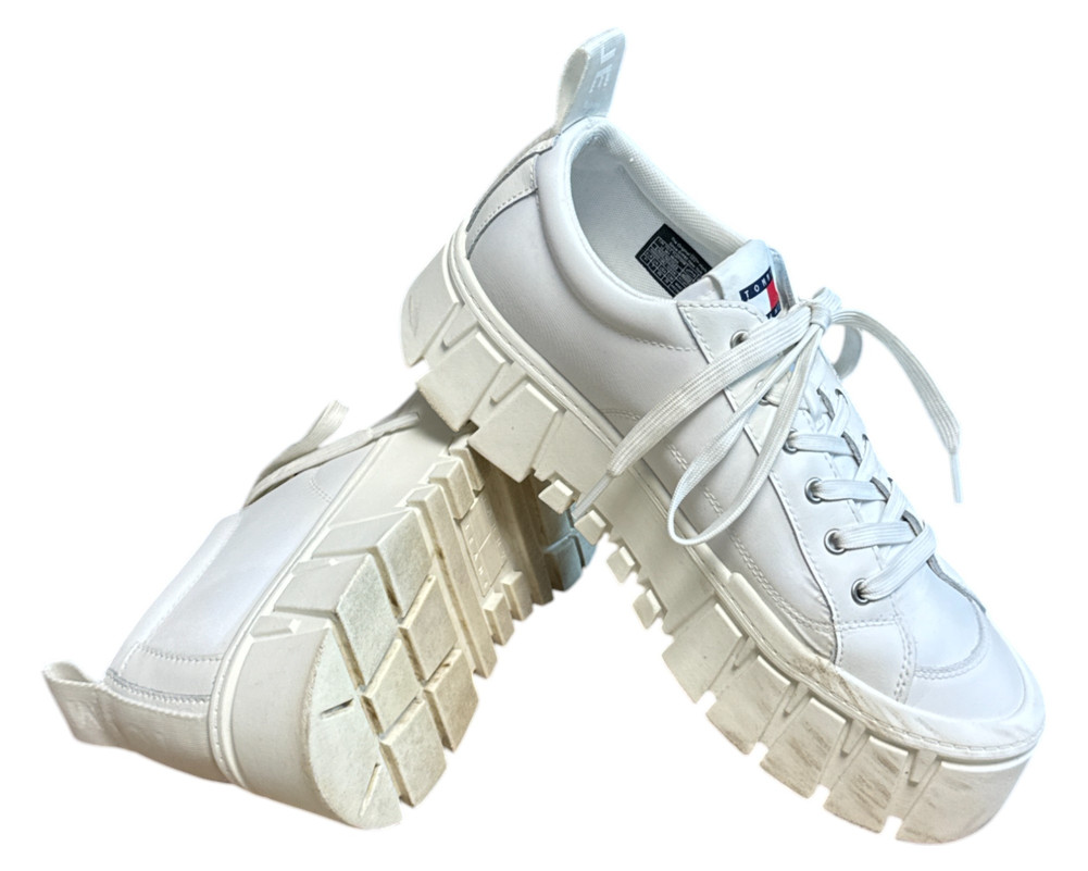 Tommy Jeans Tjw Vulc Flatform Lc Mix Media BUTY SPORTOWE  damskie 41