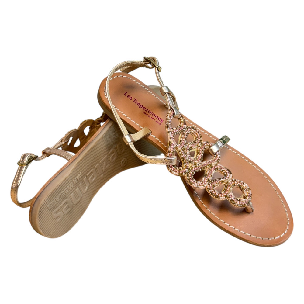 Les Tropeziennes SANDAŁY japonki damskie 37