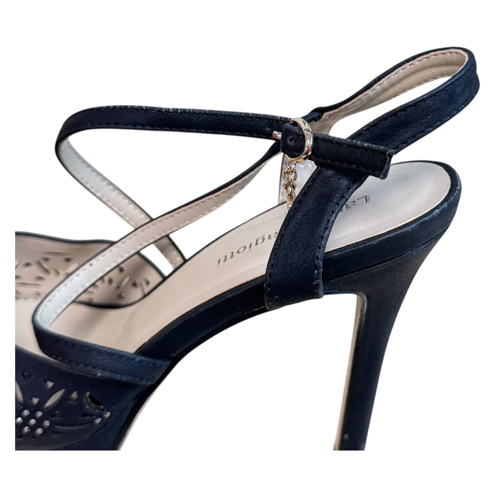 Laura Biagiotti SANDAŁY szpilki damskie 39