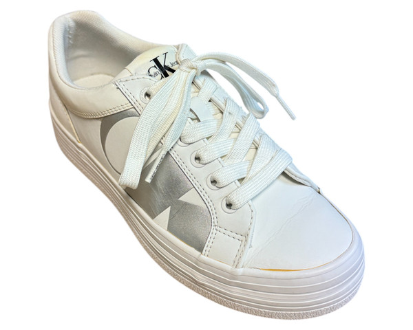 Calvin Klein Jeans BOLD VULC FLATF LOW LTH TRAMPKI damskie 39