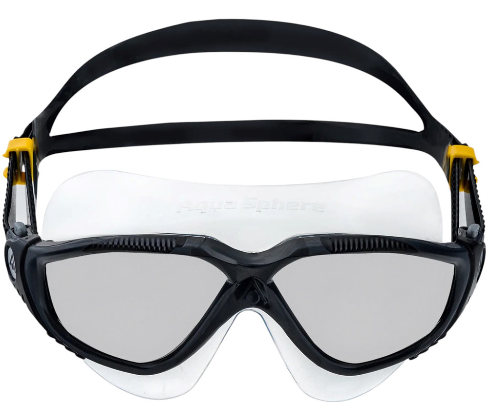 Maska do pływania Aquasphere Vista dark grey/black/mirror silver