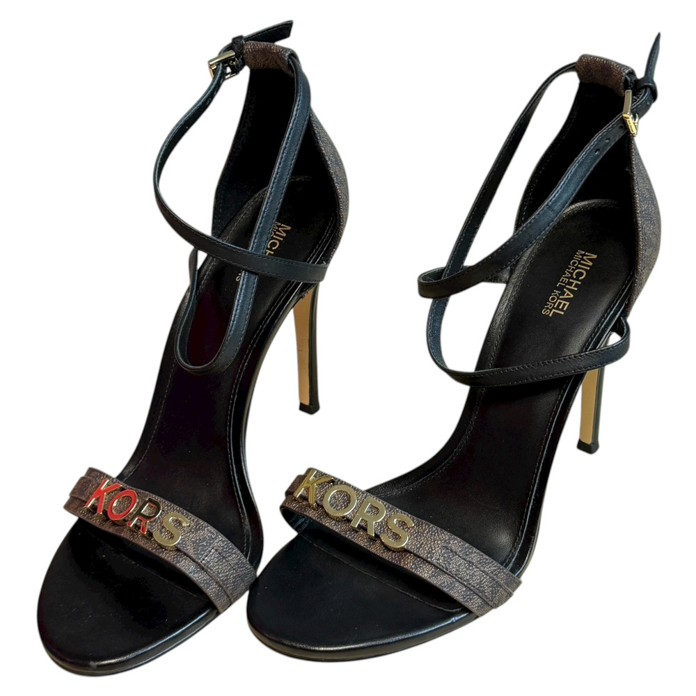 Michael Kors Goldie Single Sole SANDAŁY szpilki damskie 40