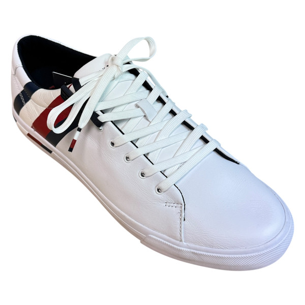 Tommy Hilfiger Corporate Stripes Leather Vulc BUTY SPORTOWE męskie 43