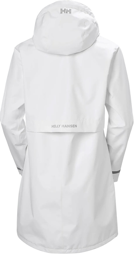 Płaszcz przeciwdeszczowy damski Helly Hansen Lisburn Raincoat white XS
