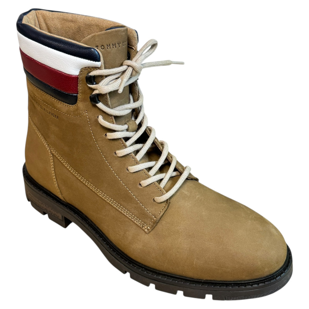 Tommy Hilfiger Corporate Hilfiger Nubuck Boot BOTKI męskie 45/44