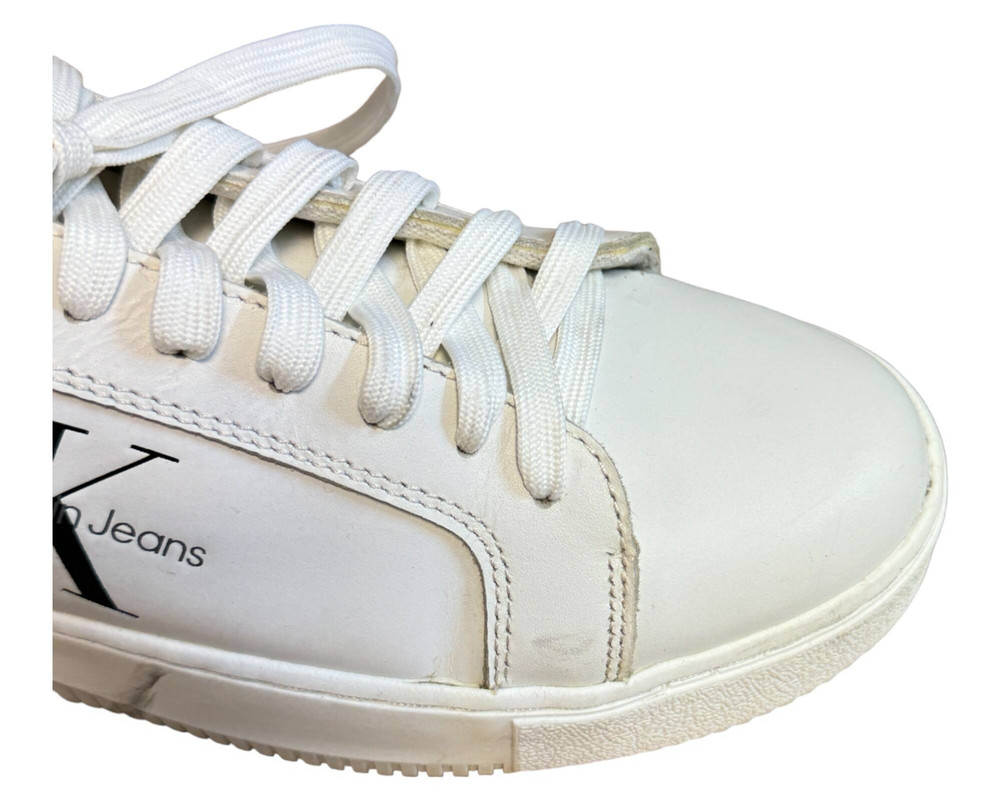 Calvin Klein Jeans Chunky Cupsole Laceup Mon Lth Wn TRAMPKI  damskie 38