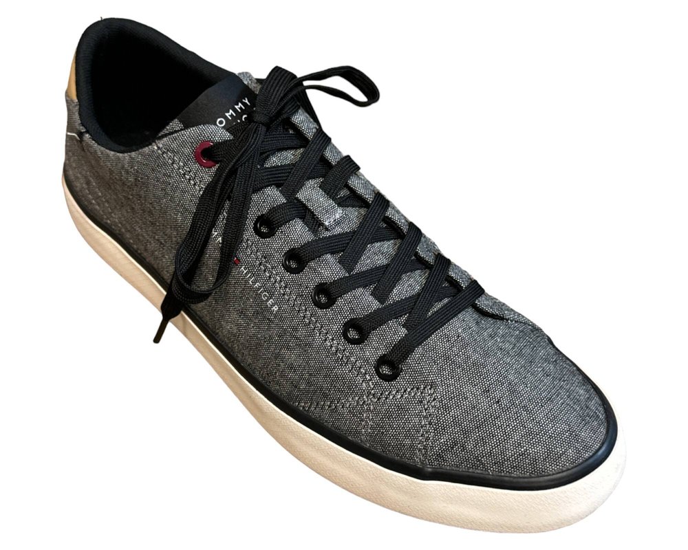 Tommy Hilfiger Th Hi Vulc Low Chambray  TRAMPKI  męskie 44