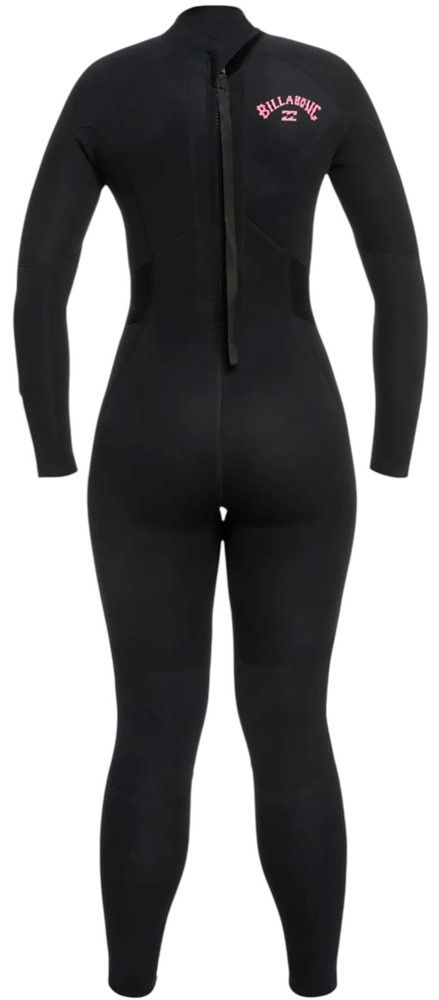 Pianka do pływania damska Billabong 5/4 mm Launch Back Zip GBS black (6-XS)