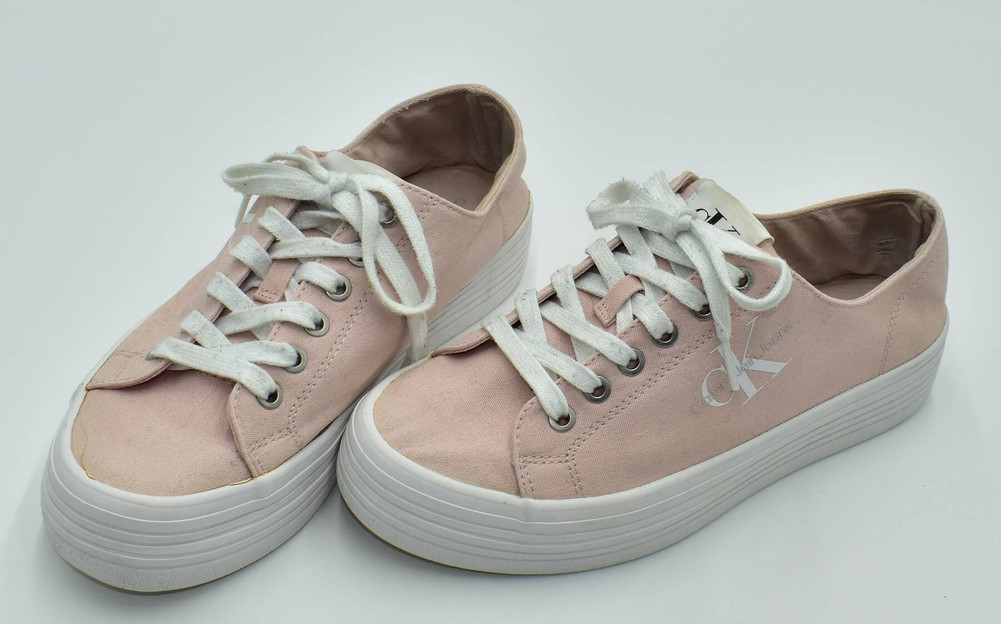 Calvin Klein Jeans Vulcanized Flatform Laceup Co TRAMPKI  damskie 40