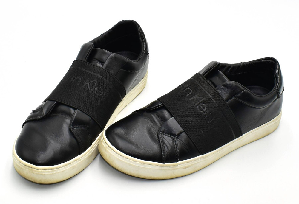 CALVIN KLEIN Cupsole Slip On He PÓŁBUTY wsuwane damskie 38