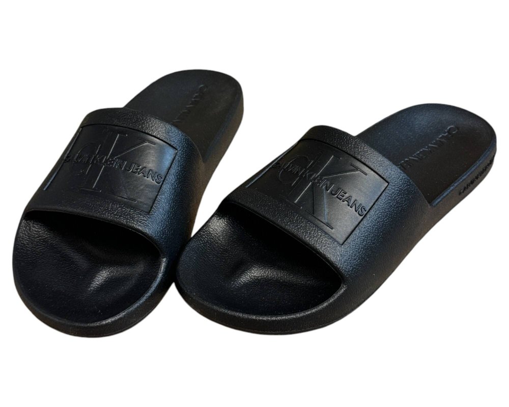 Calvin Klein Jeans Slide Monogram Debossed Eva KLAPKI  damskie 36