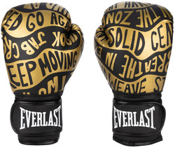 Rękawice bokserskie Everlast Spark EV2150 BLK/GLD 14oz