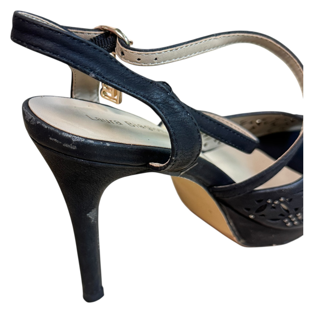 Laura Biagiotti SANDAŁY szpilki damskie 39