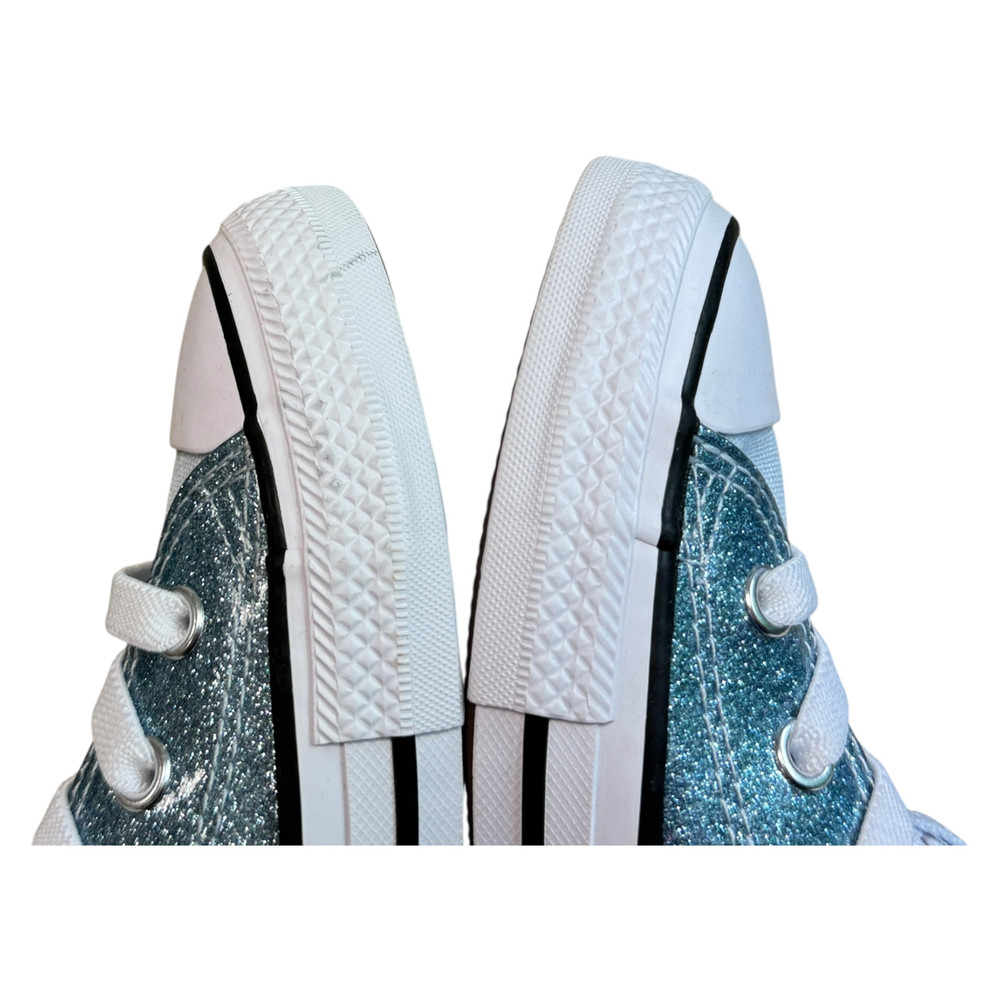 Converse Taylor All Star Coated Glitter Easy-On TRAMPKI wysokie dziecięce 31/31.5