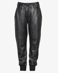 Freaky Nation spodnie skórzane damskie L