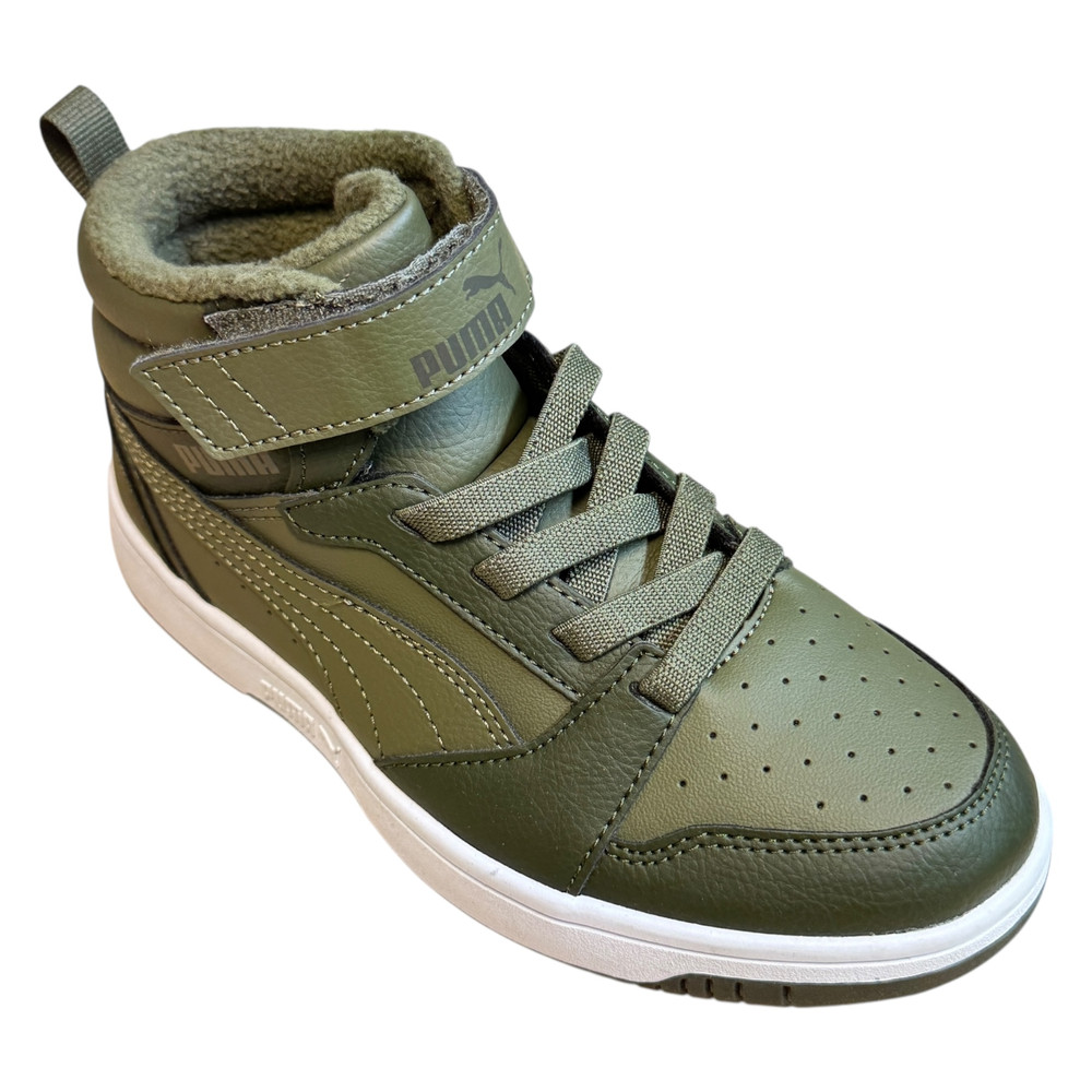 Puma Rebound V6 Mid BUTY SPORTOWE wysokie dziecięce 34/33