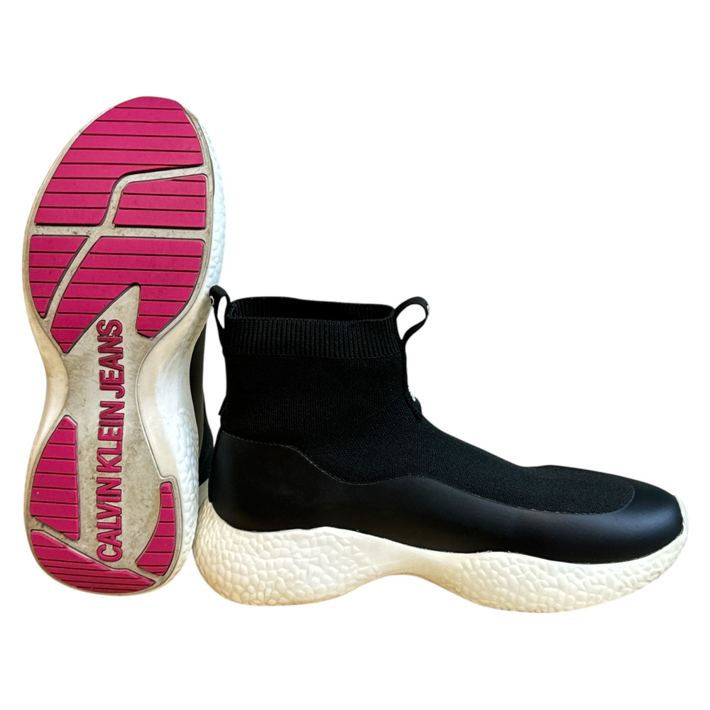 Calvin Klein Jeans Runner Sock Knit BUTY SPORTOWE wysokie damskie 39