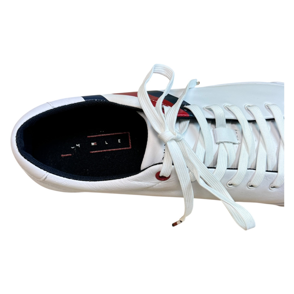 Tommy Hilfiger Corporate Stripes Leather Vulc BUTY SPORTOWE męskie 43