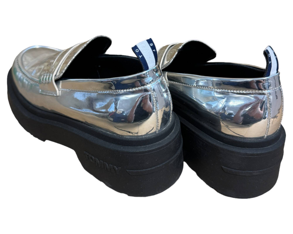Tommy Jeans  Tjw Chunky Metallic  PÓŁBUTY wsuwane damskie 39