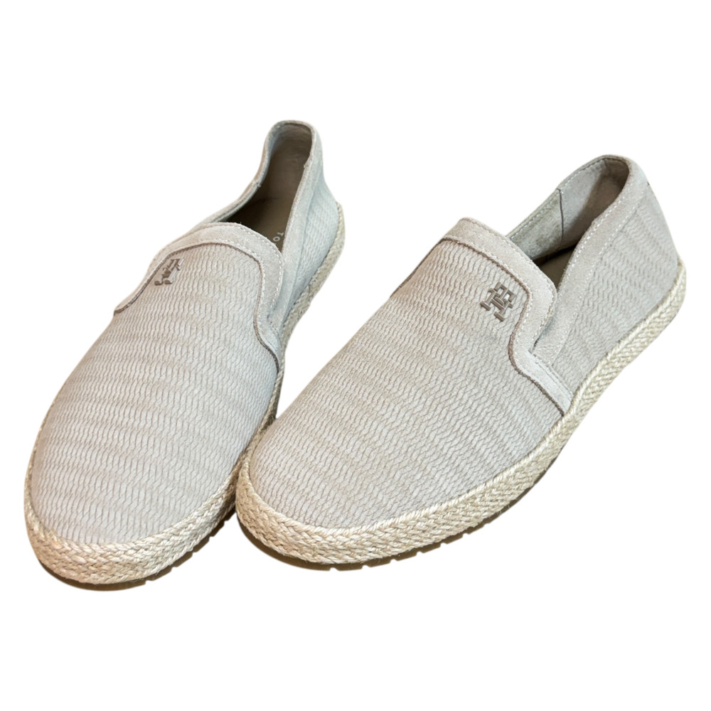 Tommy Hilfiger Th Esapdrille Classic Suede PÓŁBUTY wsuwane męskie 42