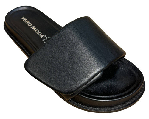 Vero Moda VMMIRO LEATHER KLAPKI damskie 39