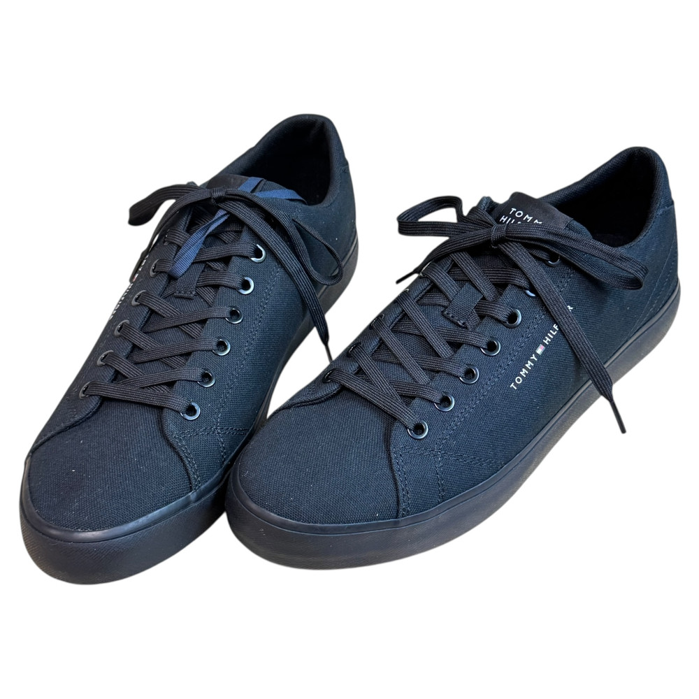 Tommy Hilfiger Th Hi Vulc Low Canvas TRAMPKI męskie 43/44