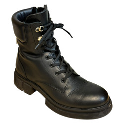 Tommy Hilfiger Lace-Up Biker BOTKI damskie 39