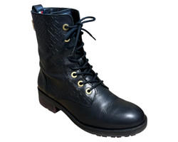 Tommy Hilfiger Th Monogram Biker BOTKI damskie 39