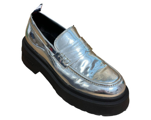 Tommy Jeans Tjw Chunky Metallic PÓŁBUTY wsuwane damskie 39