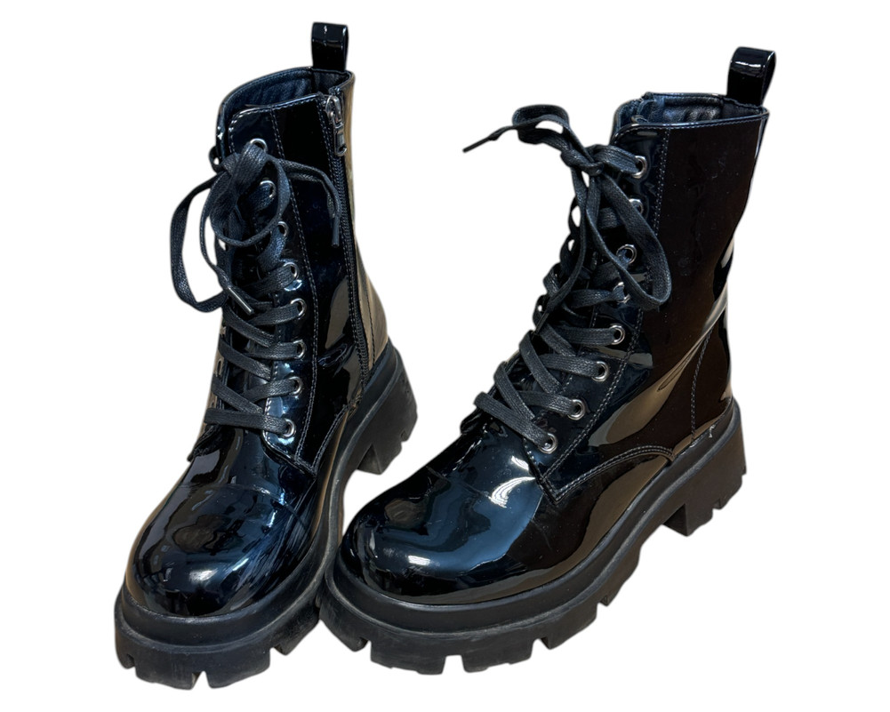 BOTKI Skórzane damskie 41