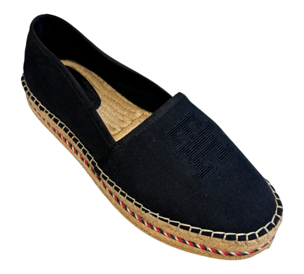 Tommy Hilfiger TH Embroidered Flatform PÓŁBUTY espadryle damskie 40