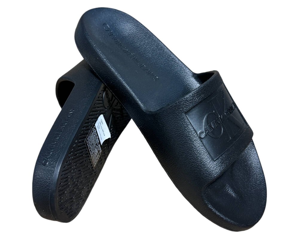 Calvin Klein Jeans Slide Monogram Debossed Eva KLAPKI  damskie 36