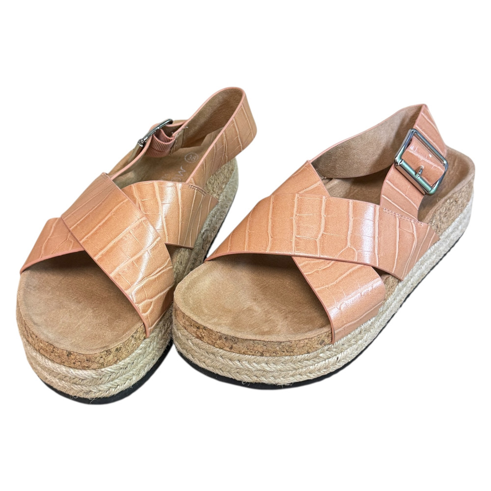 Monki SANDAŁY espadryle damskie 38
