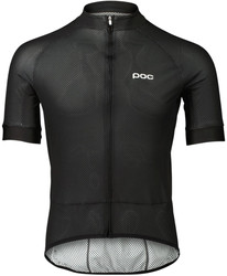Koszulka rowerowa męska POC Essential Road Logo uranium black/hydrogen white S/M