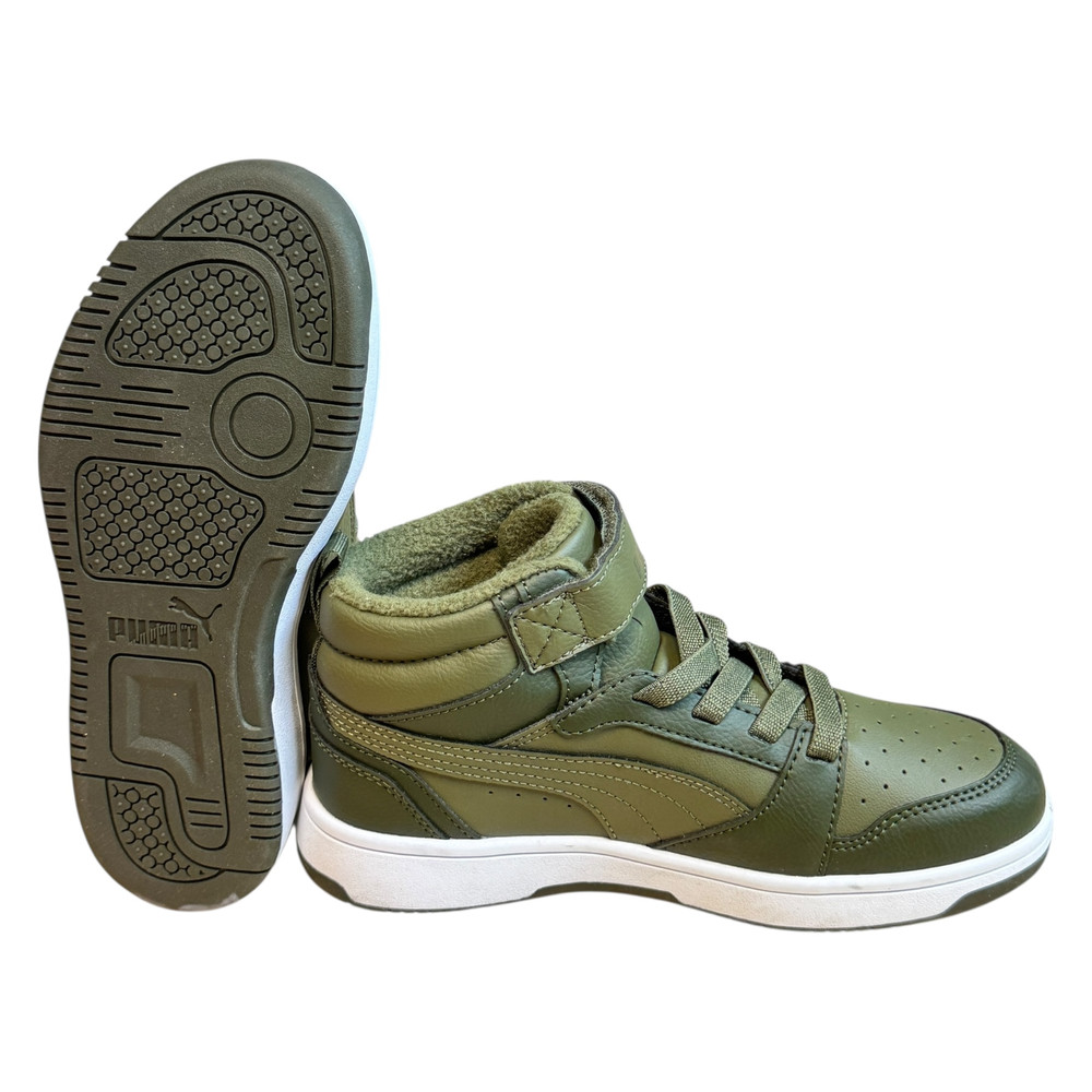Puma Rebound V6 Mid BUTY SPORTOWE wysokie dziecięce 34/33