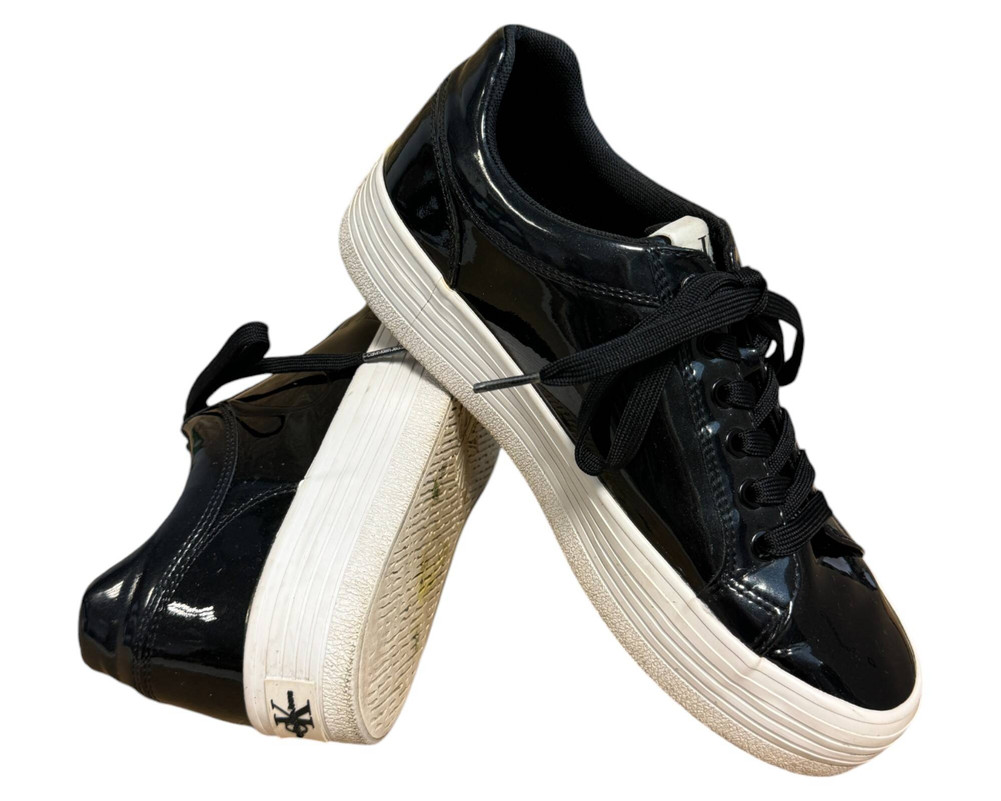 Calvin Klein Jeans Bold Vulc Flatf Low Lth Nbs Mr TRAMPKI  damskie 41