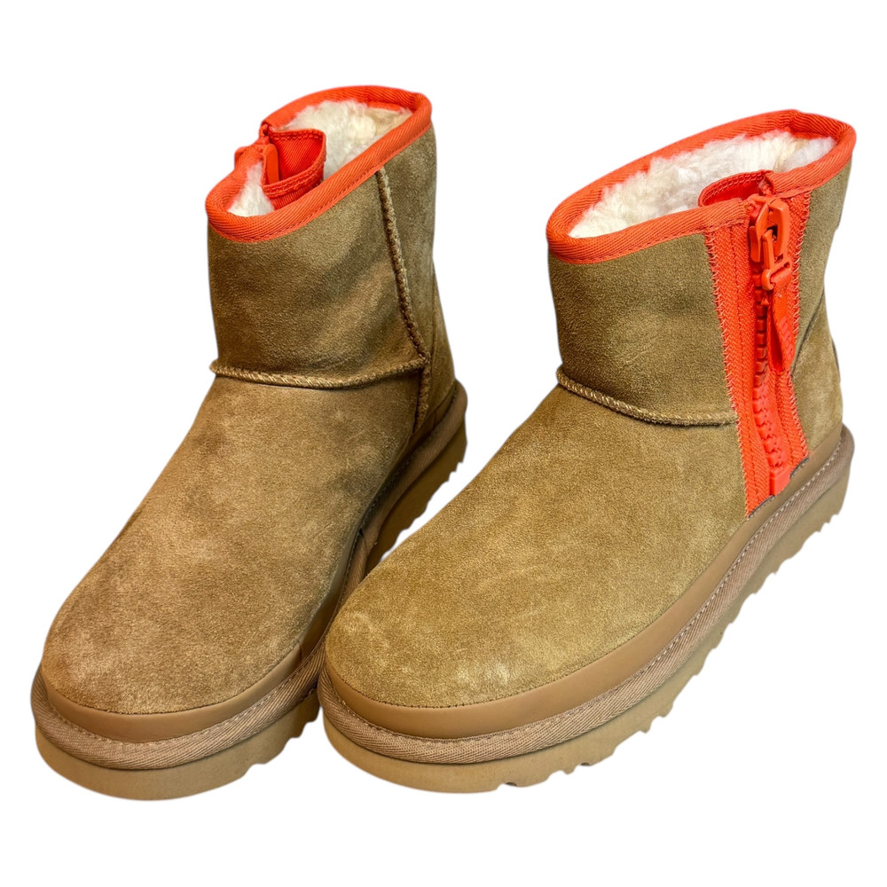 Ugg Classic Mini Zipper Tape Logo ŚNIEGOWCE damskie 37/38