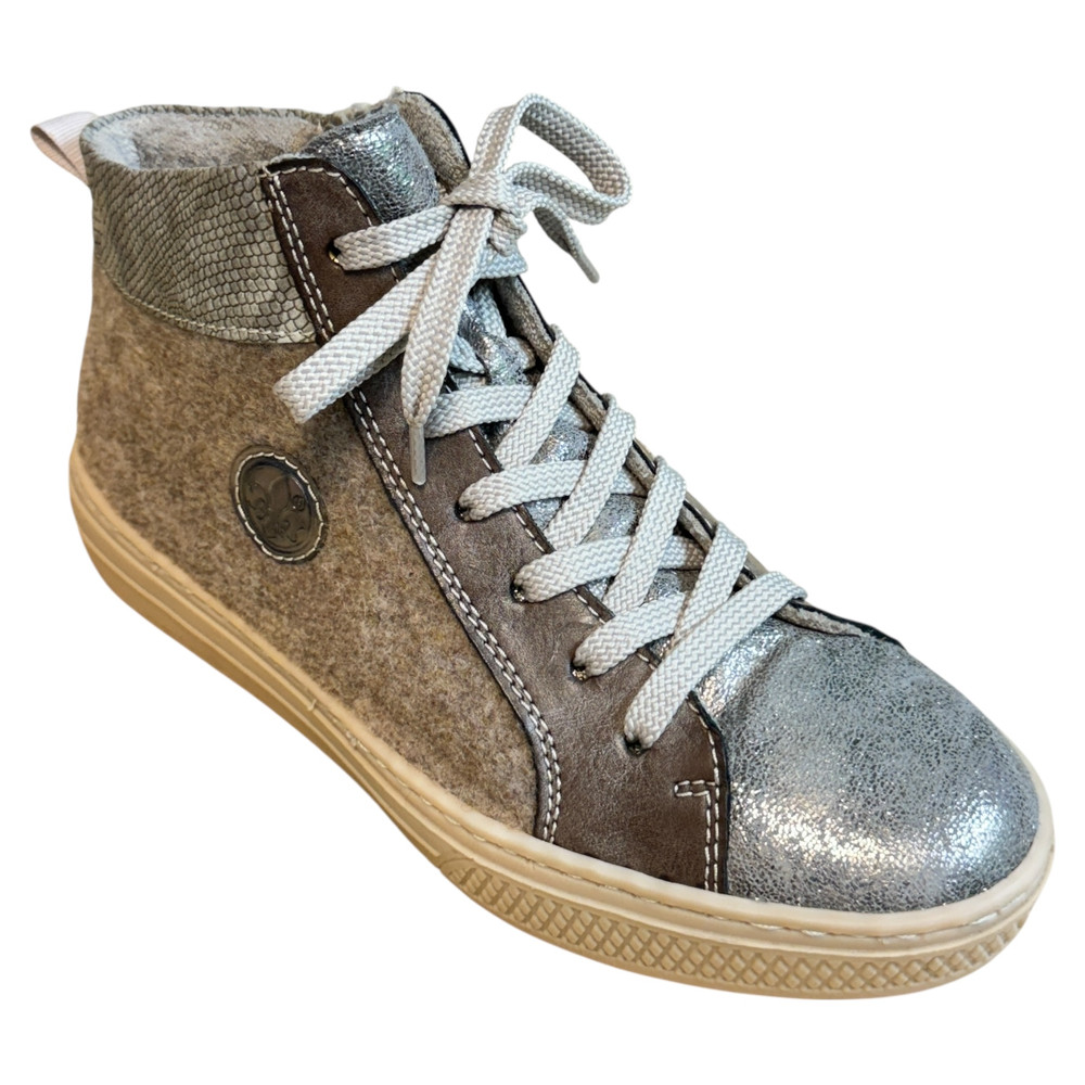 Rieker TRAMPKI wysokie damskie 38