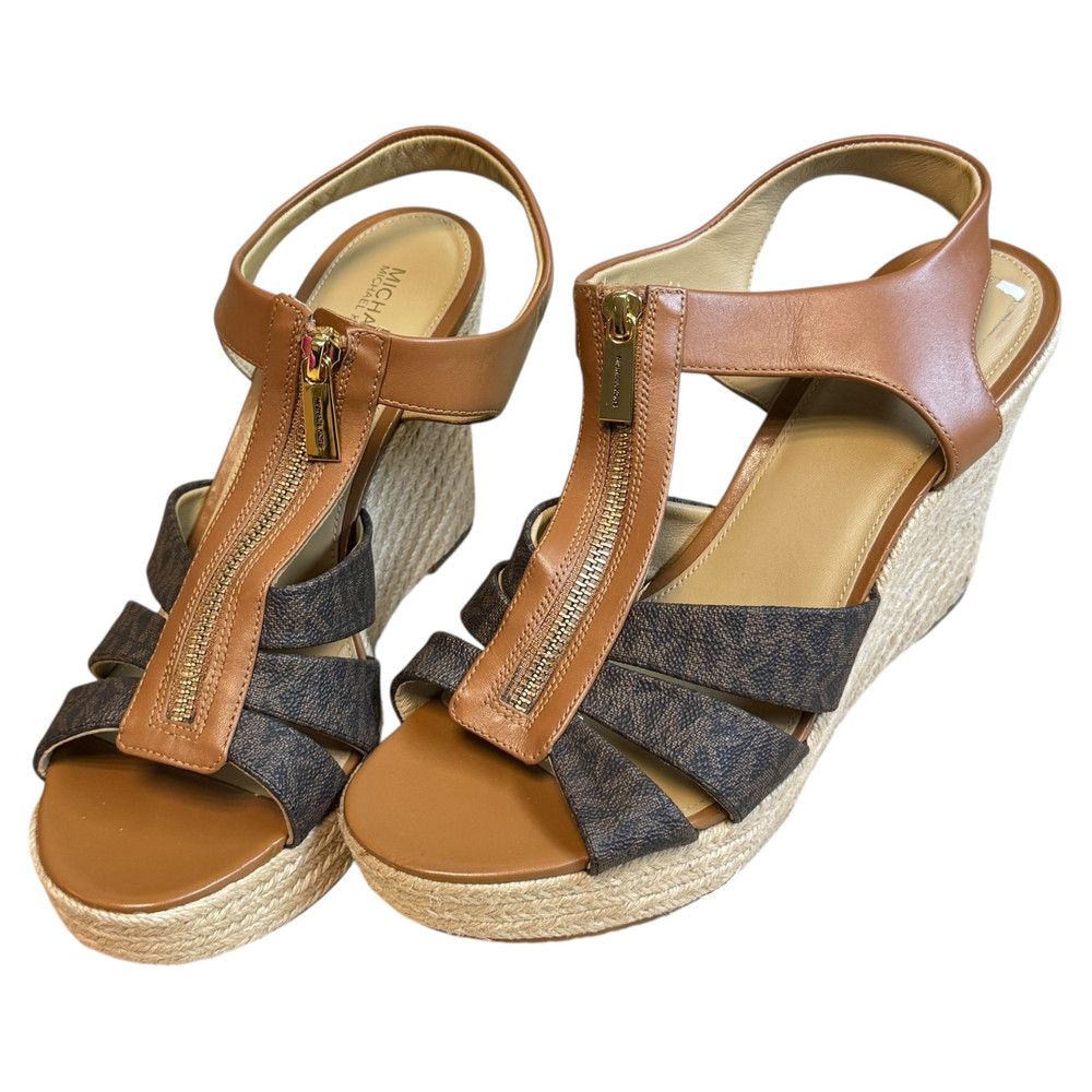 Michael Kors Berkley wedge SANDAŁY espadryle damskie 42.5/41