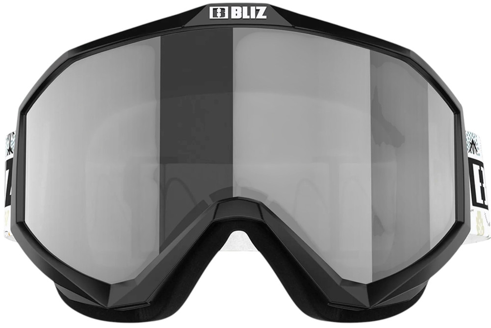 Gogle narciarskie dziecięce Bliz Liner Jr black white logo 