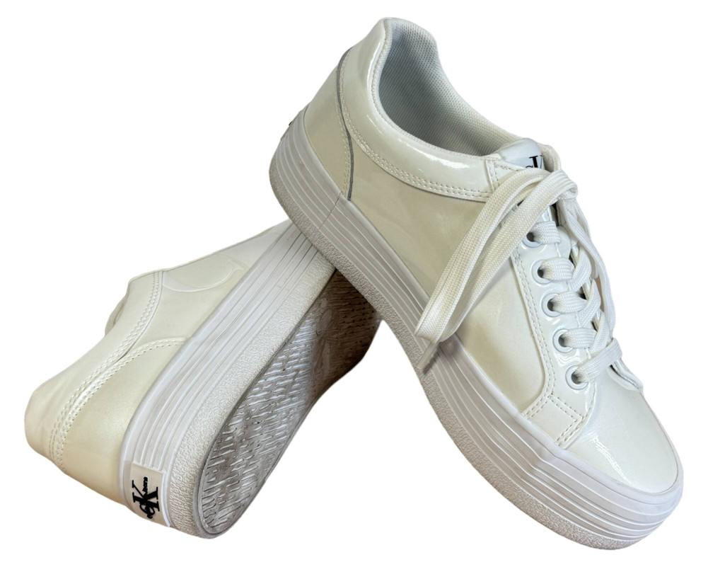 Calvin Klein Jeans Bold Vulc Flatf Low Lth Nbs Mr TRAMPKI damskie 37