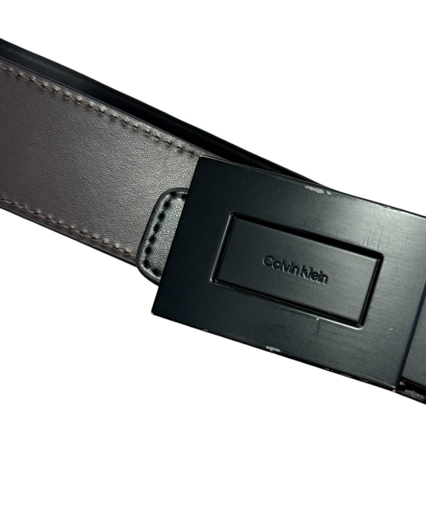 Pasek Calvin Klein M  Adj/Rev Formal Plaque 35Mm